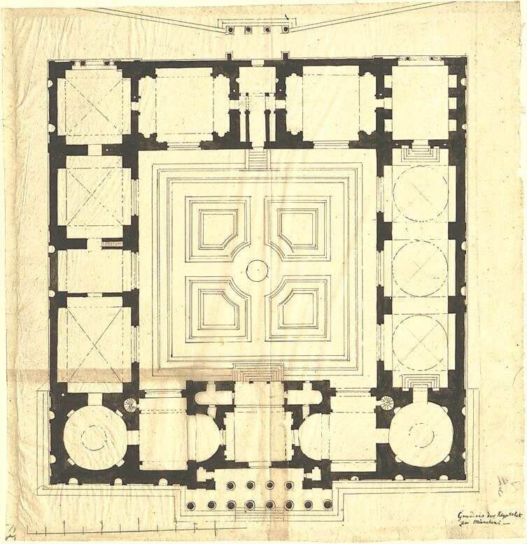 Glyptothek floorplan